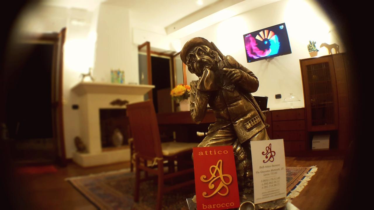 レッチェ Attico Barocco Bed & Breakfast エクステリア 写真